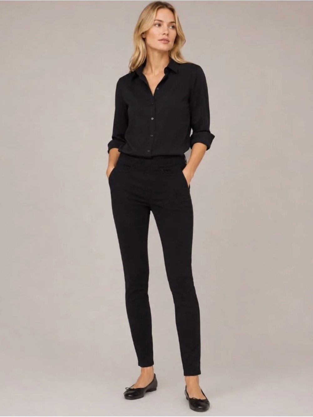 J. Crew Dannie Skinny Ankle Pants - Black